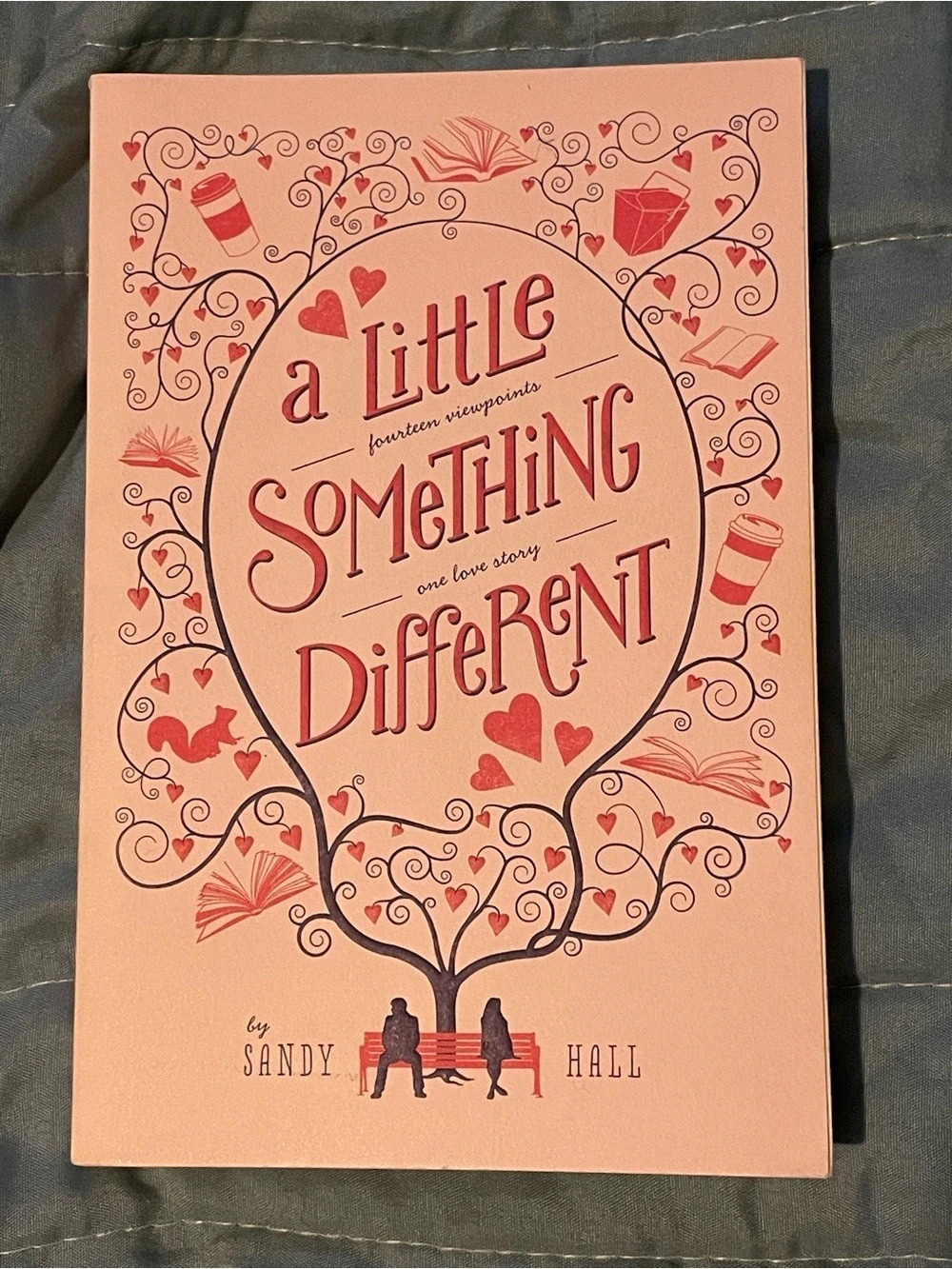 A Little Something Different Sandy Hall Paperback Book